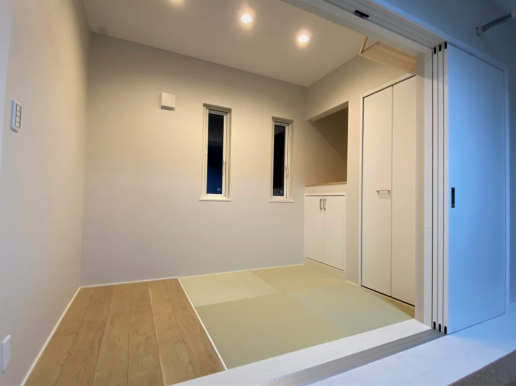 琉球畳がオシャレな可愛い和室